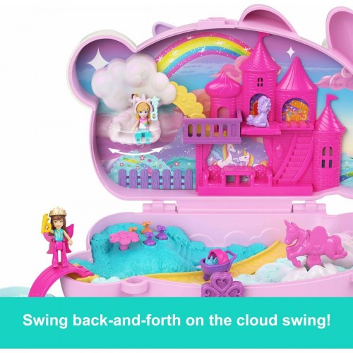 Legetøjssæt Polly Pocket playset - 16 dele, multifarvet