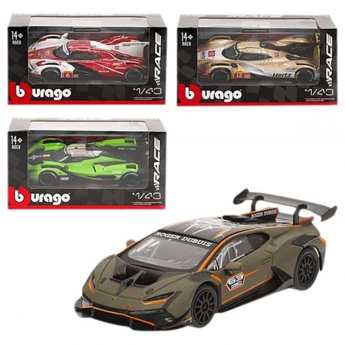 Bburago Racing Series 2025 V1 bil - 1:43 modelbil