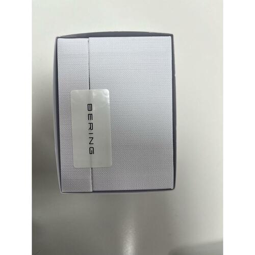 Bering dameur 12130-609 - grå, Ø 34 mm, læderrem