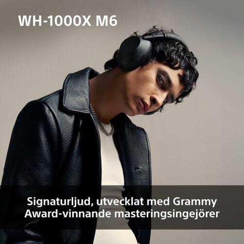 Sony WH-1000XM6 trådløse høretelefoner - Midnight Blue