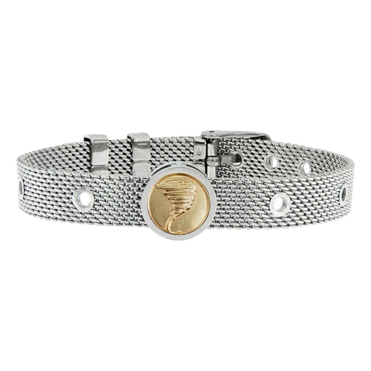 Unisex armbånd Dynamic fra - sølvfarvet