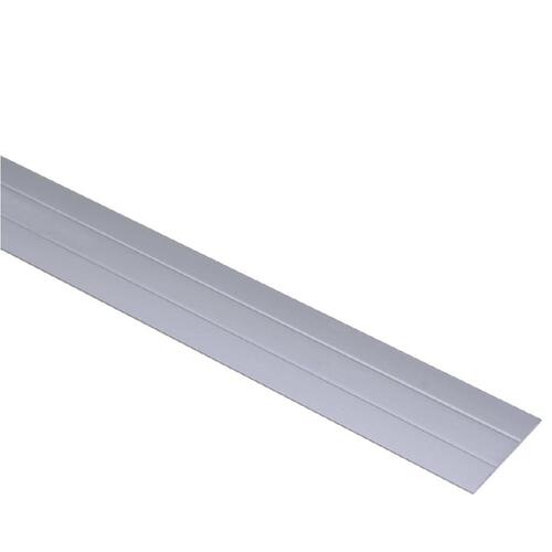 5 stk. gulvlister 100 cm aluminium sølvfarvet