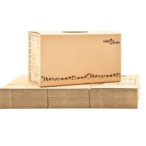 Flyttekasser 20 stk. XXL 60x33x34 cm pap
