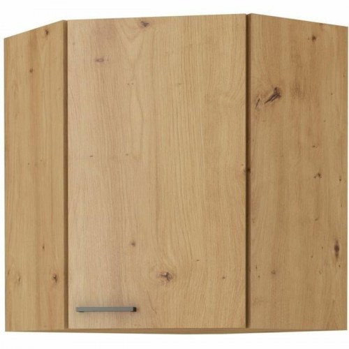 Hjørneskab til køkken - Sort, 89 × 89 cm