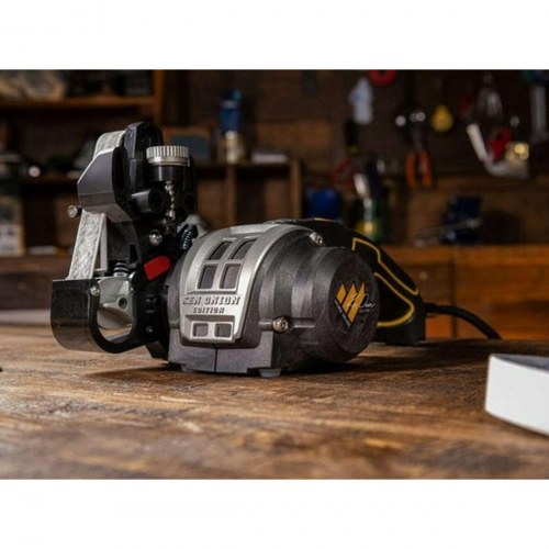 Work Sharp knivsliber 09DX075 - elektrisk båndsliber, sort/sølv