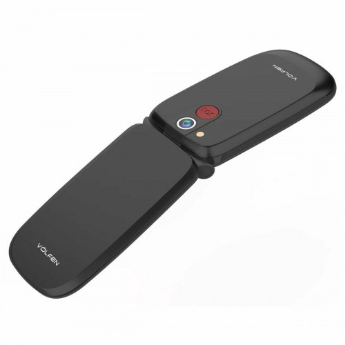 Volfen ASTRO FLIP 4G klaptelefon til ældre - Sort 2,8"