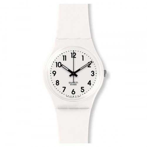 Swatch unisex armbåndsur - hvid (Ø 34 mm)