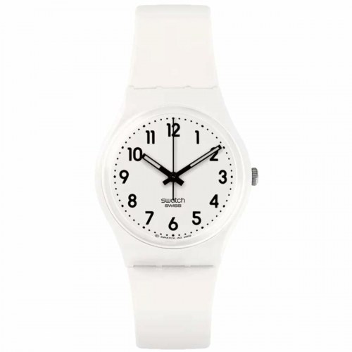 Swatch unisex armbåndsur - hvid (Ø 34 mm)