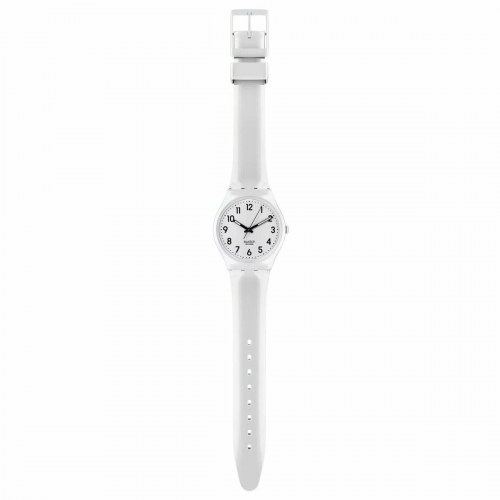 Swatch unisex armbåndsur - hvid (Ø 34 mm)