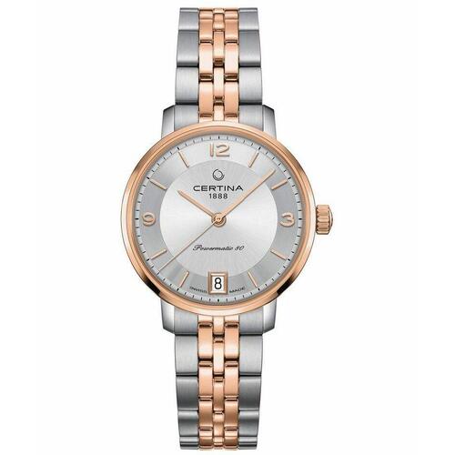 Certina dameur C035.207.22.037.01 - automatisk armbåndsur i rustfrit stål