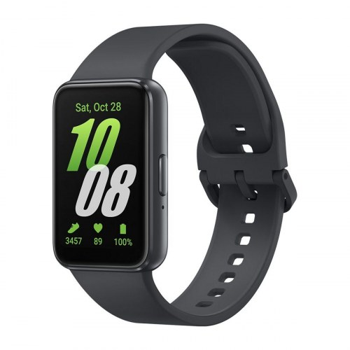 Samsung Galaxy Fit3 smartwatch - Sort/Grå, 1,6" AMOLED, 40 mm