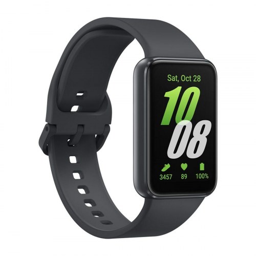 Samsung Galaxy Fit3 smartwatch - Sort/Grå, 1,6" AMOLED, 40 mm