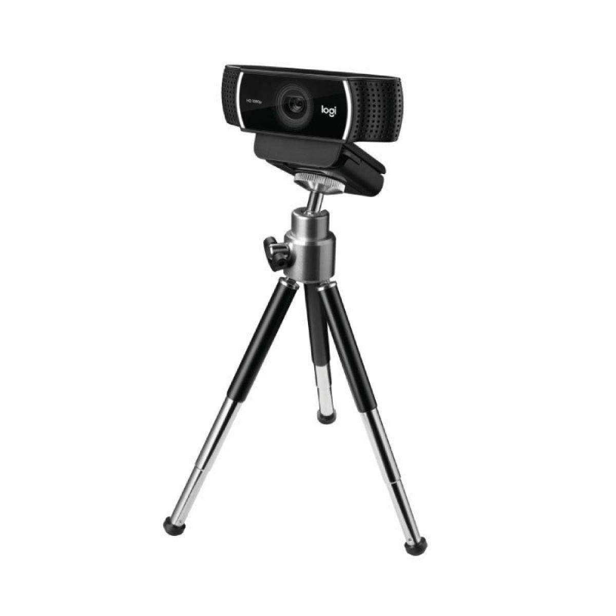 Logitech Webcam 960-001088 Full HD (sort) med stativ