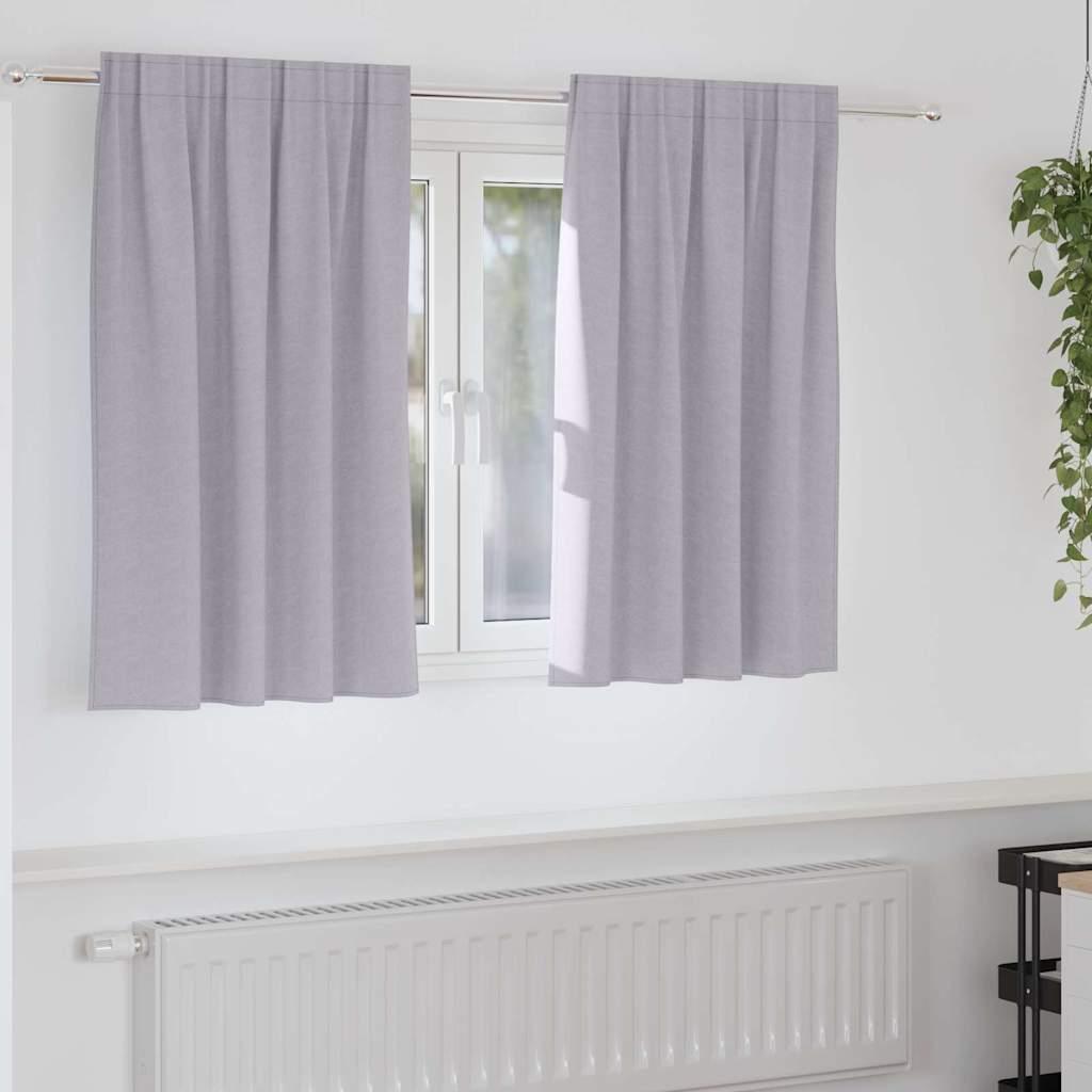 Mørklægningsgardiner med gardiner Lys Pink Polyester