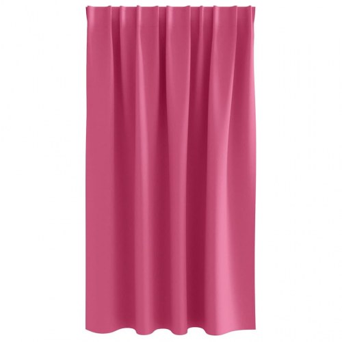Mørklægningsgardiner med gardiner Bright Pink Polyester