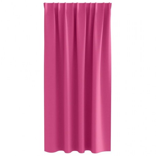 Mørklægningsgardiner med gardiner Bright Pink Polyester