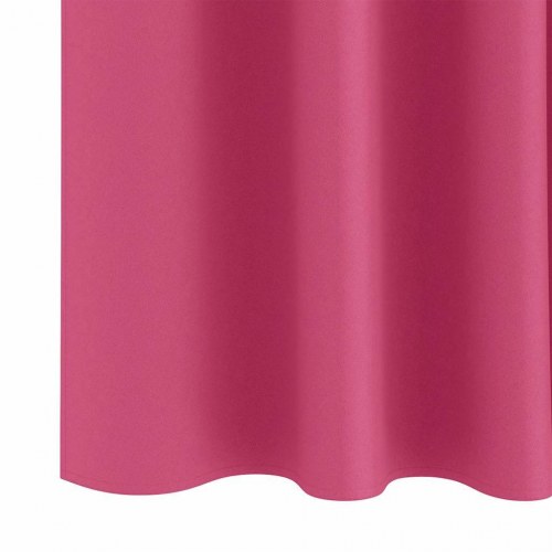 Mørklægningsgardiner med gardiner Bright Pink Polyester