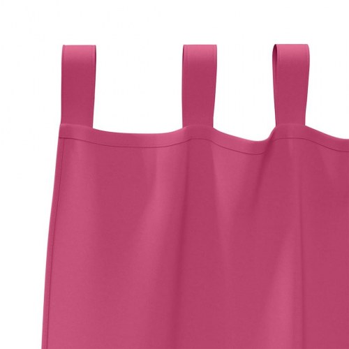 Mørklægningsgardiner med gardiner Bright Pink Polyester