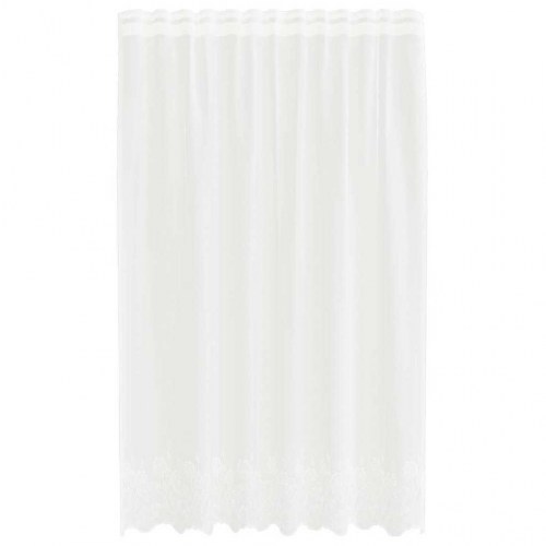 Gardiner med gardiner Hvid 500x100cm Polyester
