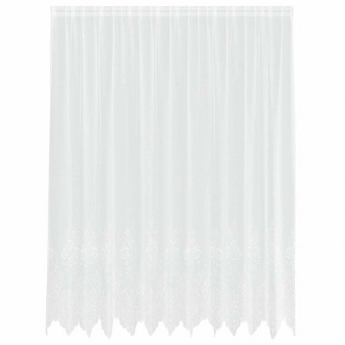 Gardiner med gardiner Hvid 500x100cm Polyester
