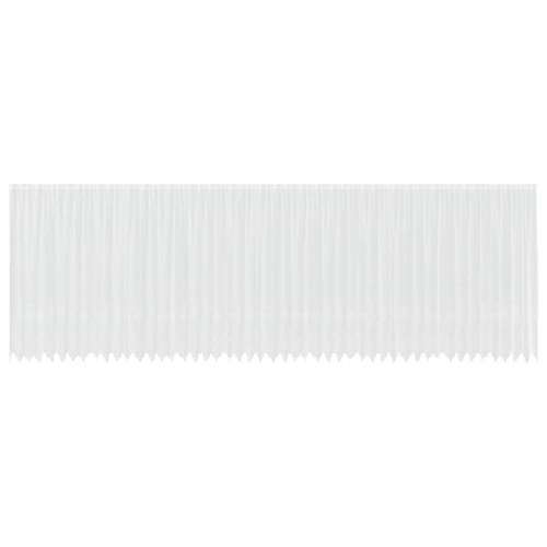 Gardiner med gardiner Hvid 500x100cm Polyester