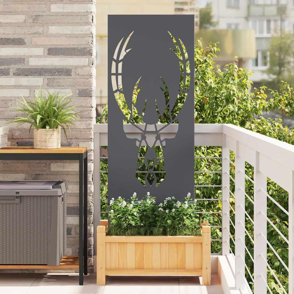 Have privatliv skærm Antracit 50 x 140 cm Koldvalset stål