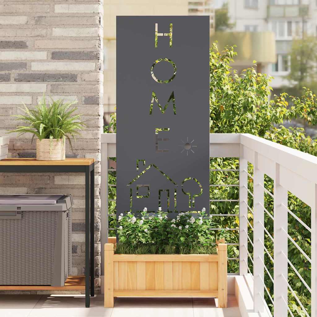 Have privatliv skærm Antracit 50 x 140 cm Koldvalset stål