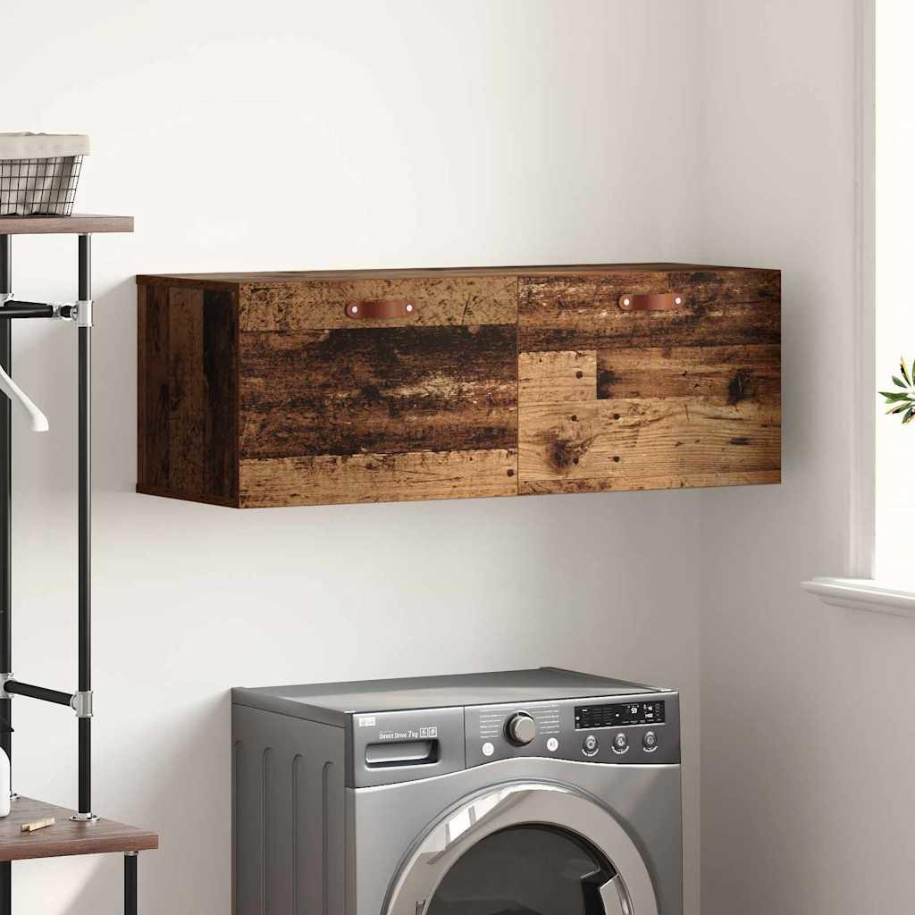 Vægskab Gammelt træ 100 x 36.5 x 35 cm Konstrueret træ