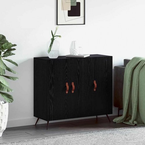 Skænk i sort eg 89,5 x 34 x 80 cm