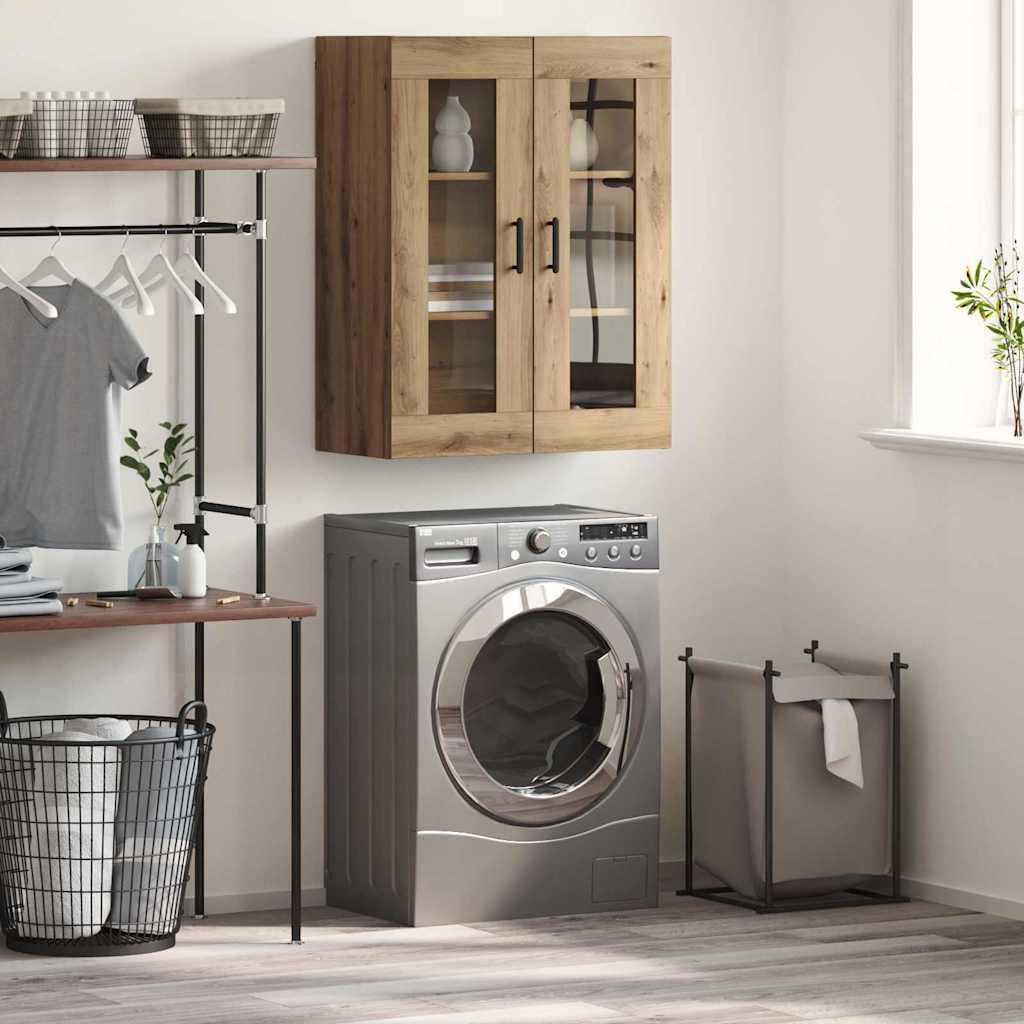 Sidebord Brun 69.5 x 34 x 90 cm Konstrueret træ