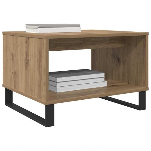 Sofabord i artisan eg 60 x 50 x 40 cm
