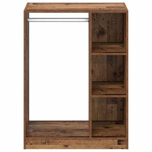 Garderobeskab Gammelt træ 77 x 48 x 102 cm Konstrueret træ
