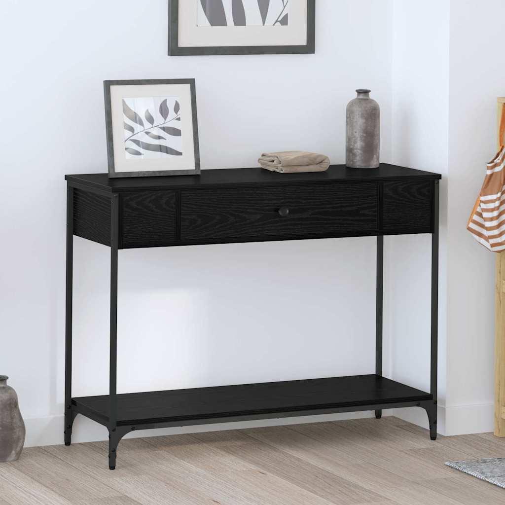 Konsolbord Andet Sort eg 100 x 34.5 x 75 cm Konstrueret træ