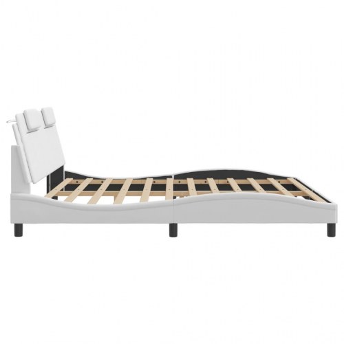 Sengeramme Viana 200 x 200 cm uden madras - hvid