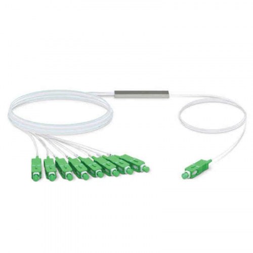 Fiberkabel splitter Ubiquiti UF-SPLITTER-8 - hvid