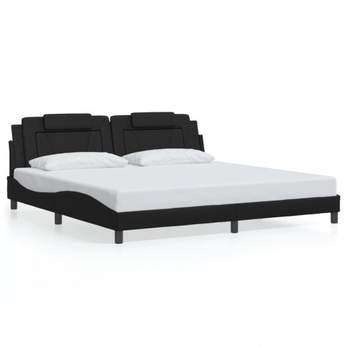 Sengeramme Viana 200 x 200 cm - sort