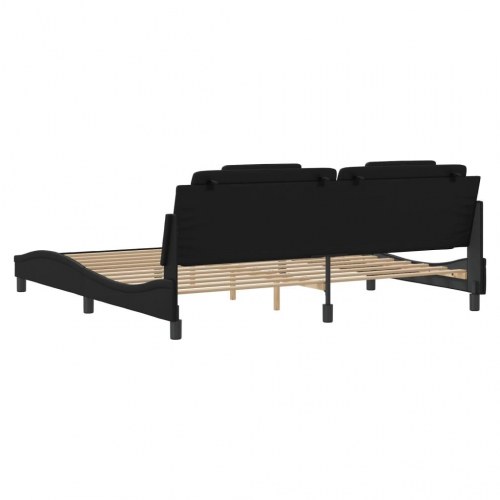 Sengeramme Viana 200 x 200 cm - sort