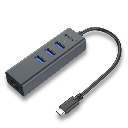 USB-C hub i-Tec C31METALG3HUB, 4 porte, Gigabit Ethernet