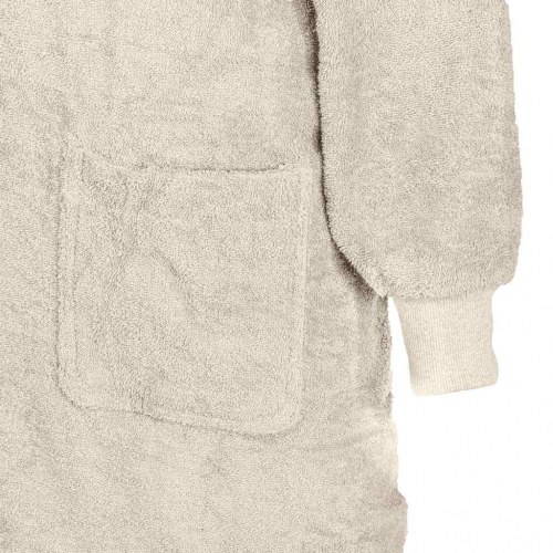 Tæppe-hoodie KINN XL - creme