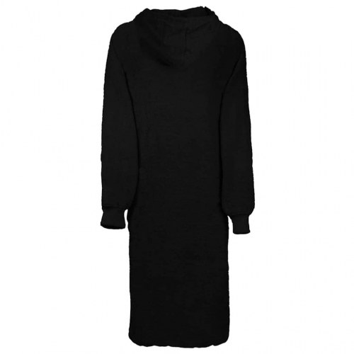 Tæppe-hoodie KINN - sort, XL