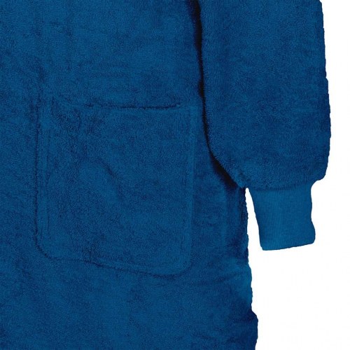 Tæppe-hoodie KINN L - marineblå