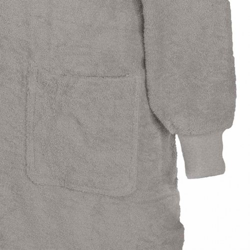 Tæppe-hoodie KINN grå XL