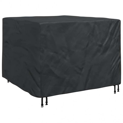 Møbelovertræk i sort 210D oxford - 135 × 135 × 90 cm