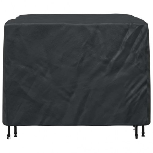 Møbelovertræk i sort 210D oxford - 135 × 135 × 90 cm
