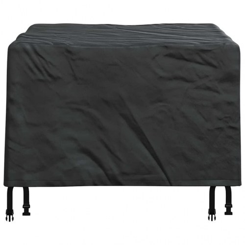 Udendørs møbelovertræk Sort 82 x 82 x 50 cm 210D stof