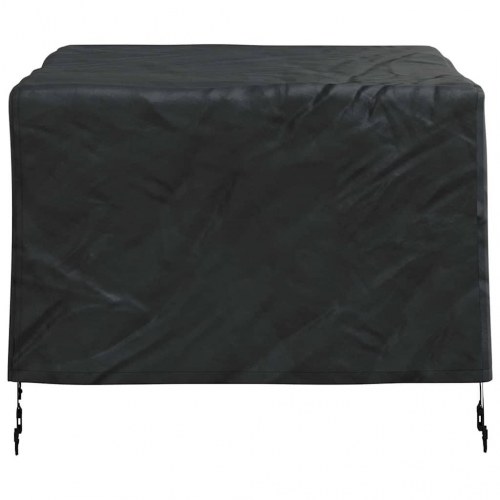 Udendørs møbelovertræk Sort 82 x 82 x 50 cm 210D stof