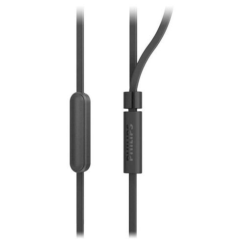 Philips in-ear høretelefoner med mikrofon - Sort (3,5 mm)