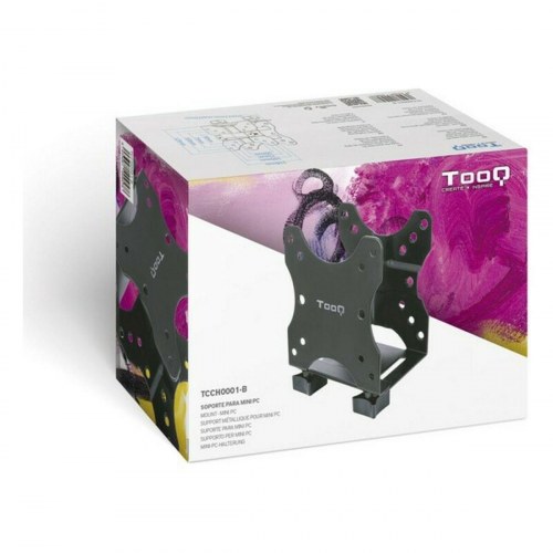 PC-holder til mini-PC - TooQ TCCH0001-B, 5 kg, metal, sort