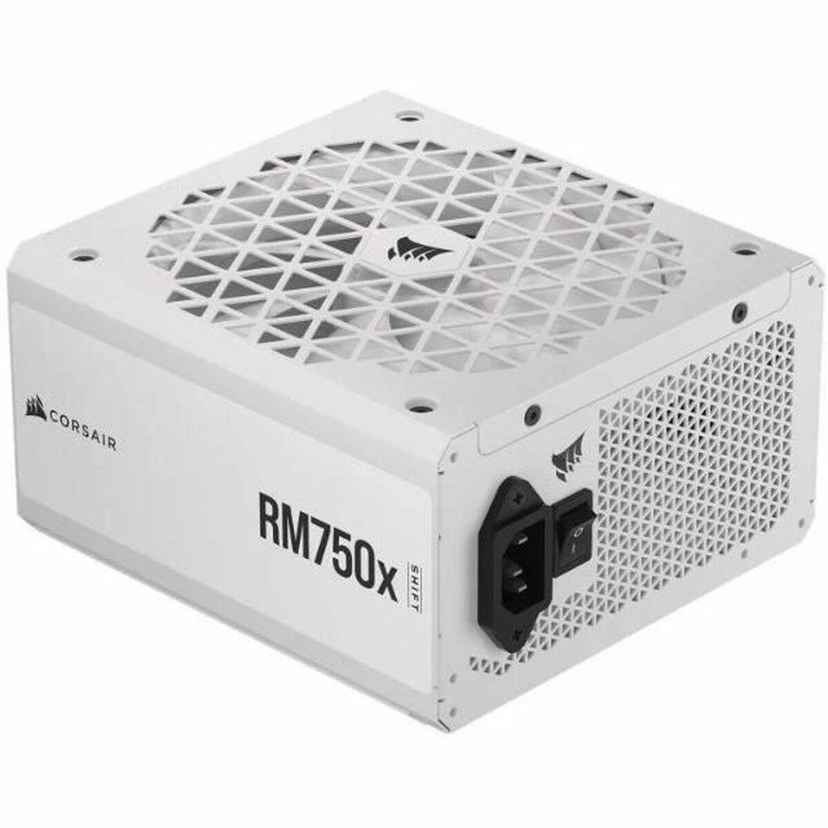 Corsair RM750x strømforsyning 750 W ATX - 80 Plus Gold, hvid