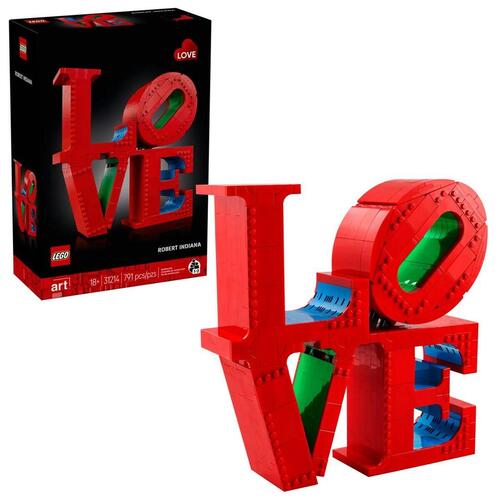 Lego Art 31214 LOVE - byggesæt til voksne (791 dele)